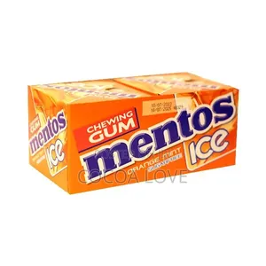Mentos Ice Chewing Gum Orange Mint