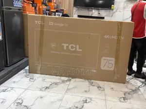 Order Unique TCL 75” HDR Frameless Google Television(Black).