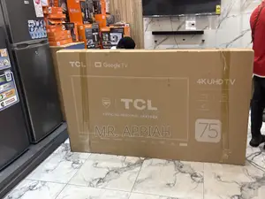 Extremely Quality TCL 75” HDR Frameless Google Television 