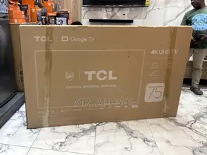 Extremely Authentic TCL 75” HDR Frameless Smart Television(Black)