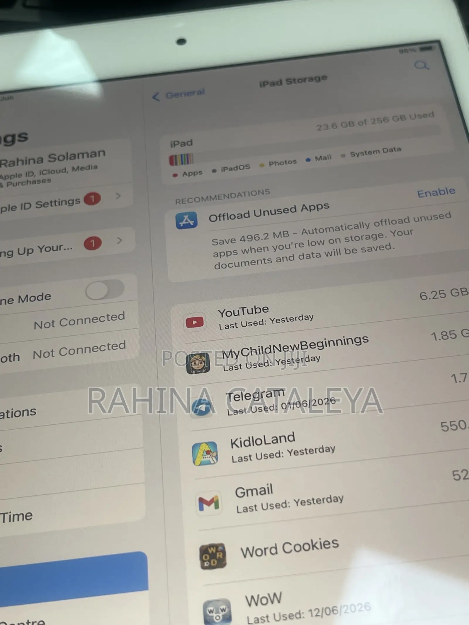 Apple iPad mini 5 256 GB Silver