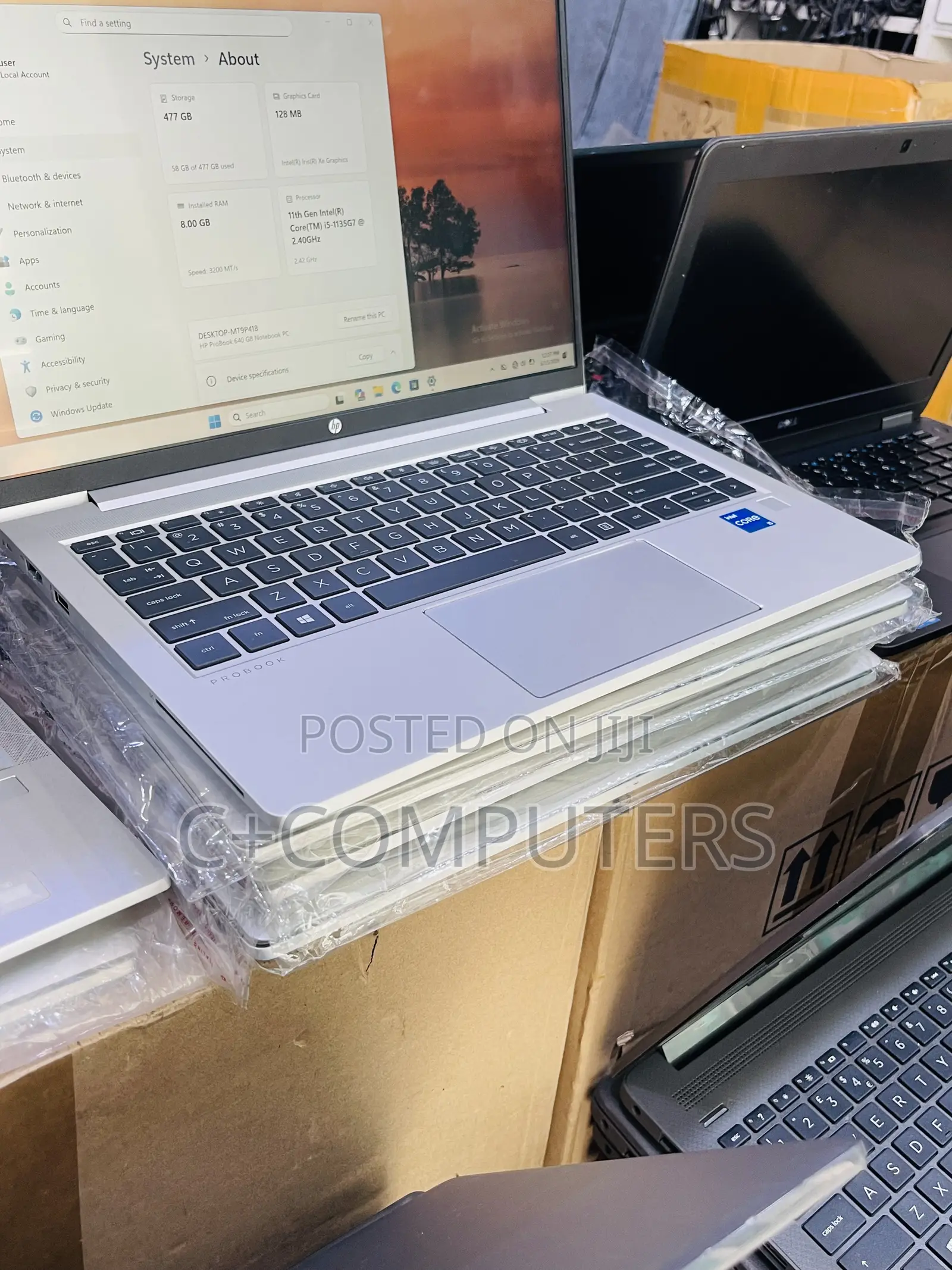 New Laptop HP ProBook 640 G8 8GB Intel Core i5 SSD 512GB