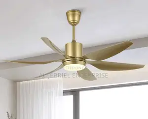 Long Blade Ceiling Fan 66” (Gold)