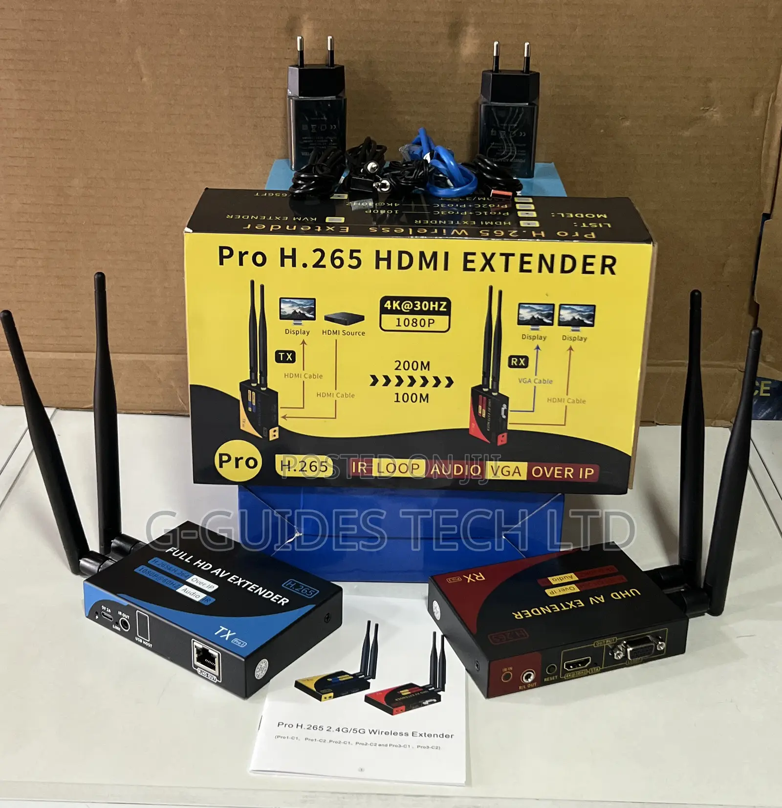 Pro H.265 Hdmi Wireless Extender 200m