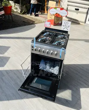 Extremely Durable Ferre 50x60cm 4 Gas Burner With Grill(Glass Lid).