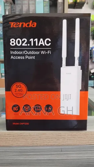 Tenda Ac1200 Indoor/Outdoor Wi-Fi Access Point Oap1200