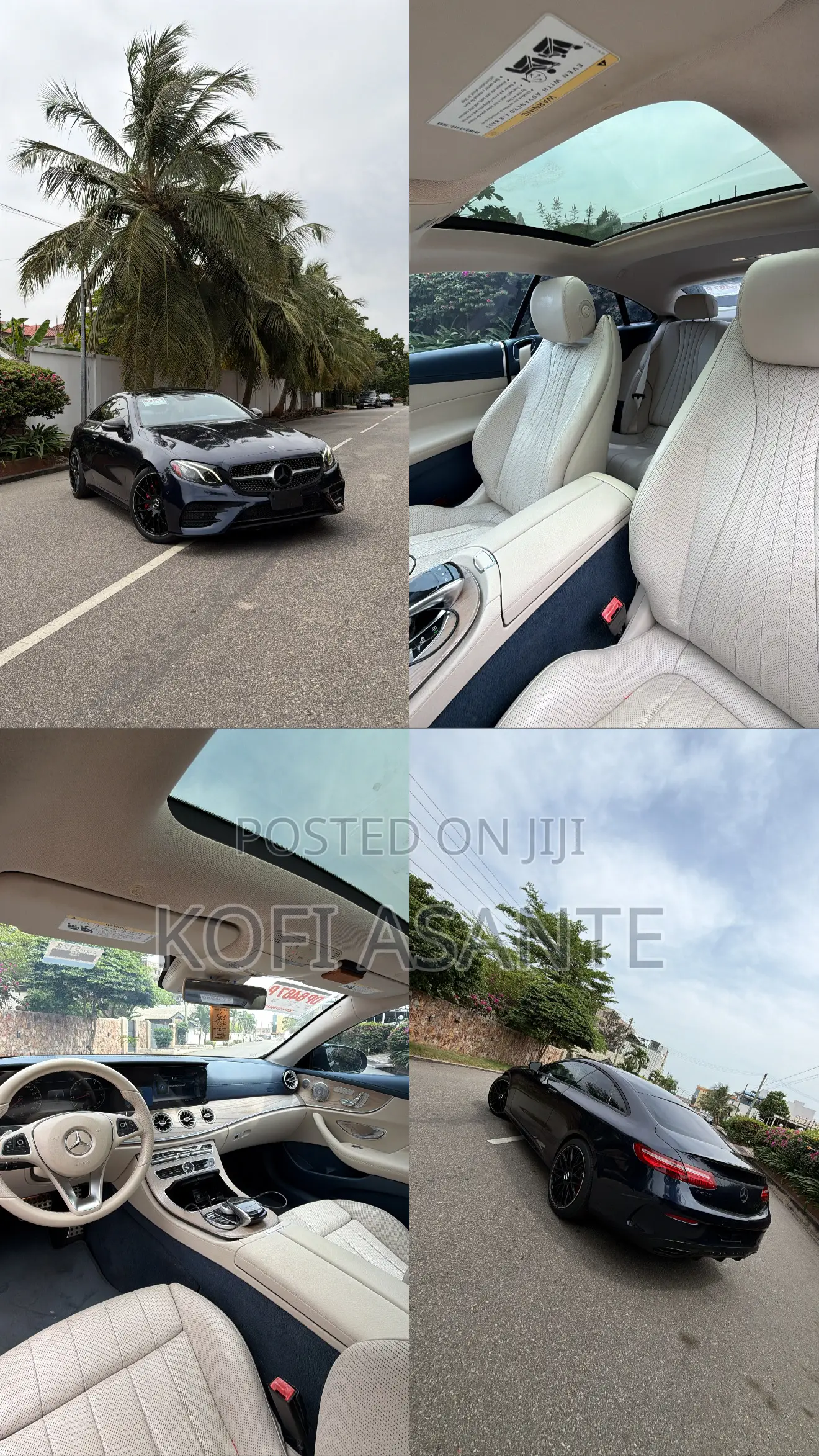 Mercedes-Benz E400 2018 Blue