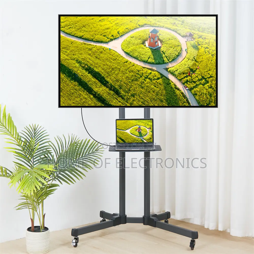 Pay for Instant Delivery for Mobile Trolley Tv Stand With Wheels 32-70
