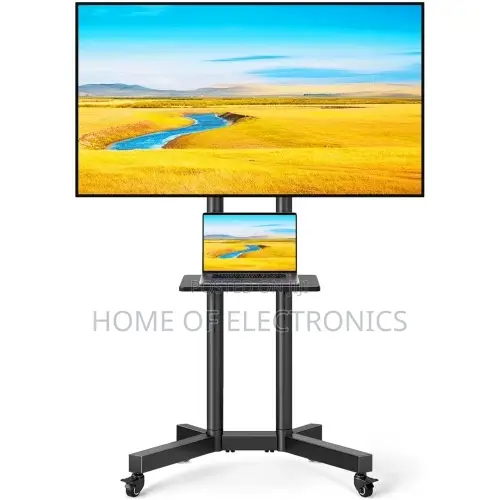 Easy to Move Mobile Trolley Tv Stand With Wheels(32-70 Inch)Tv