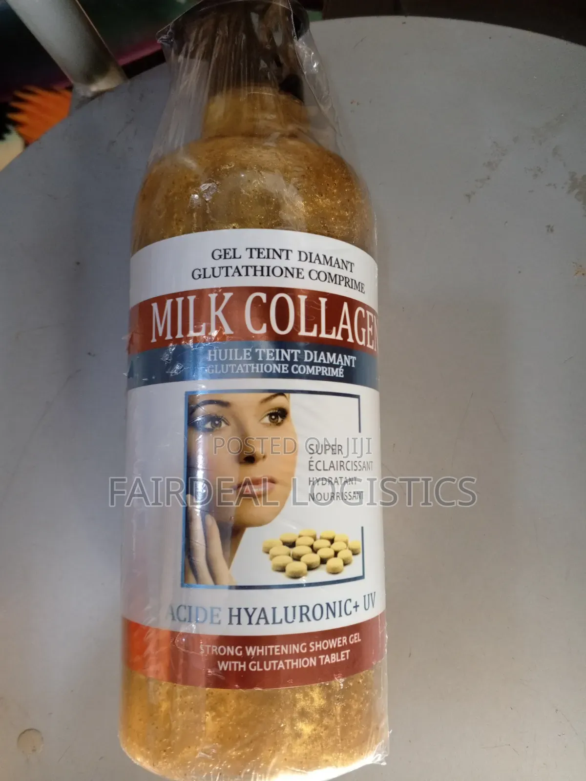 Milk Collagen and Vitamin C Shower Gel and Scrub