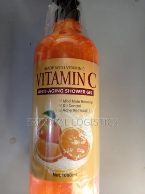 Milk Collagen and Vitamin C Shower Gel and Scrub