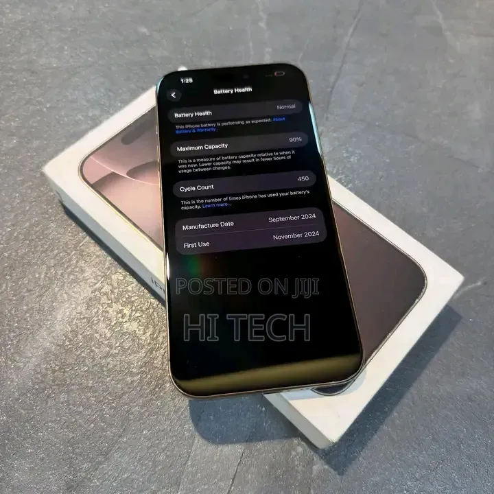 New Apple iPhone 16 Pro Max 1 TB Gold