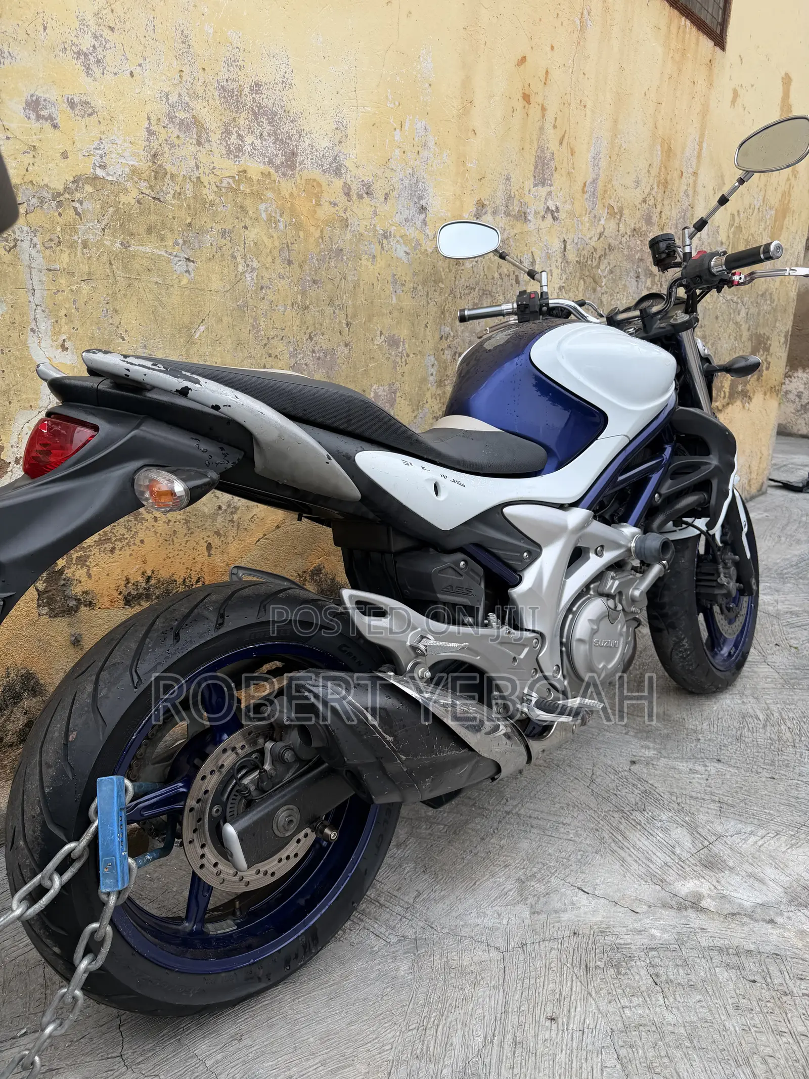 Suzuki SFV650 2015 White
