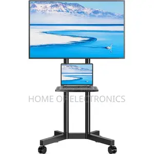 Perfect Fit for 32-70 Inch Mobile Trolley Tv Stand With Wheels