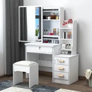 Foldable Dressing Mirror Set