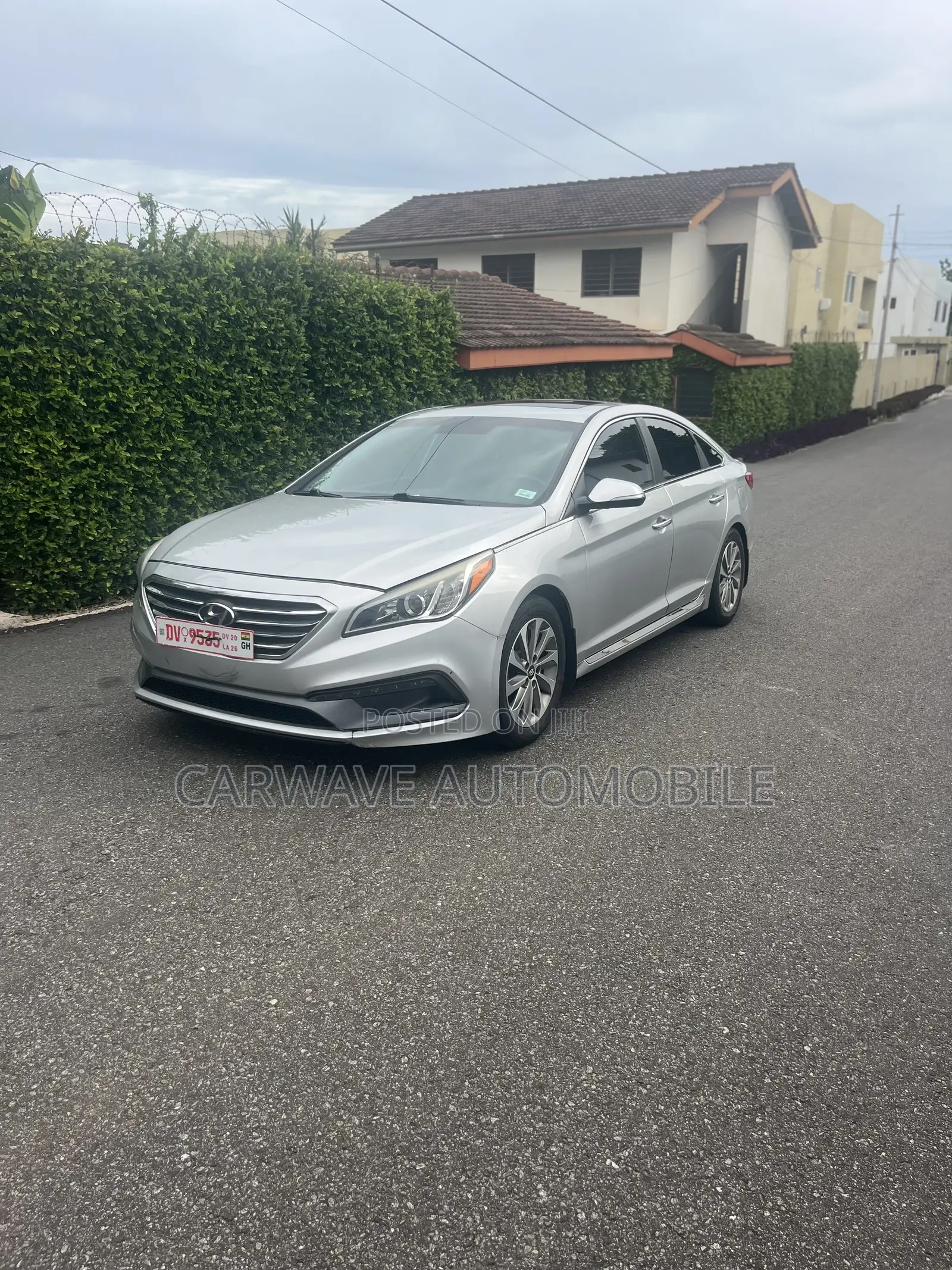 Hyundai Sonata Sport 2.0T Sedan FWD (2.0L 4cyl 6A) 2017 Silver