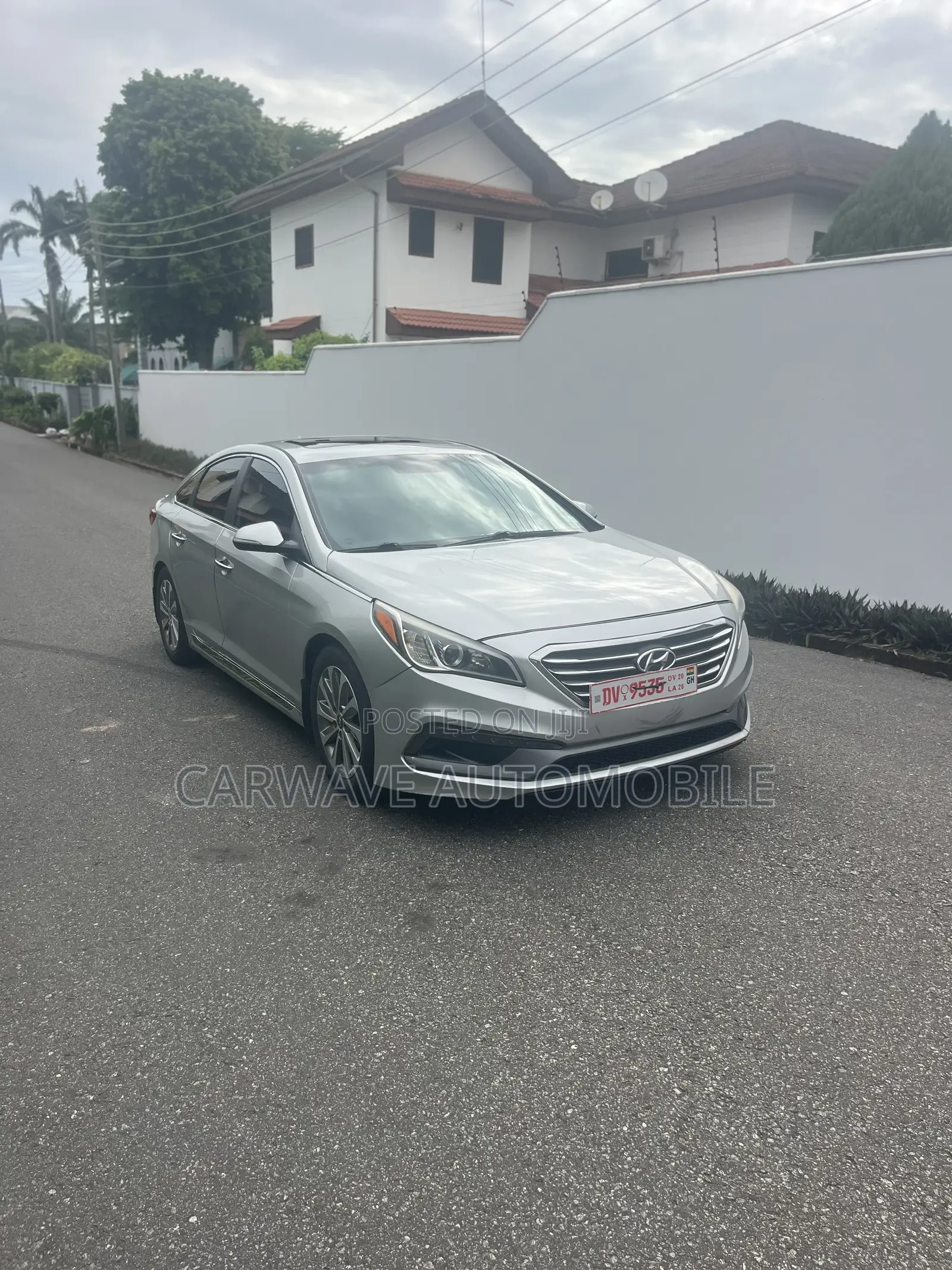 Hyundai Sonata Sport 2.0T Sedan FWD (2.0L 4cyl 6A) 2017 Silver