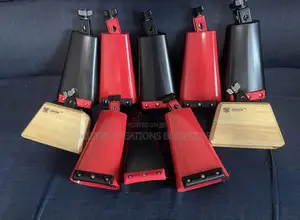 Wood Block Metal Cowbell Percussion