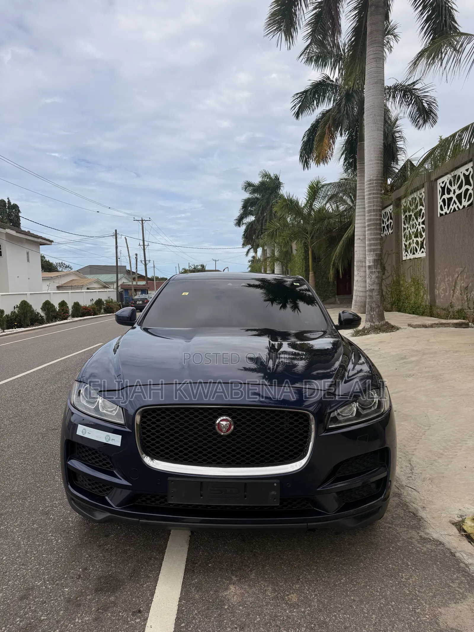 Jaguar F-Pace 20d Prestige AWD 2018 Blue