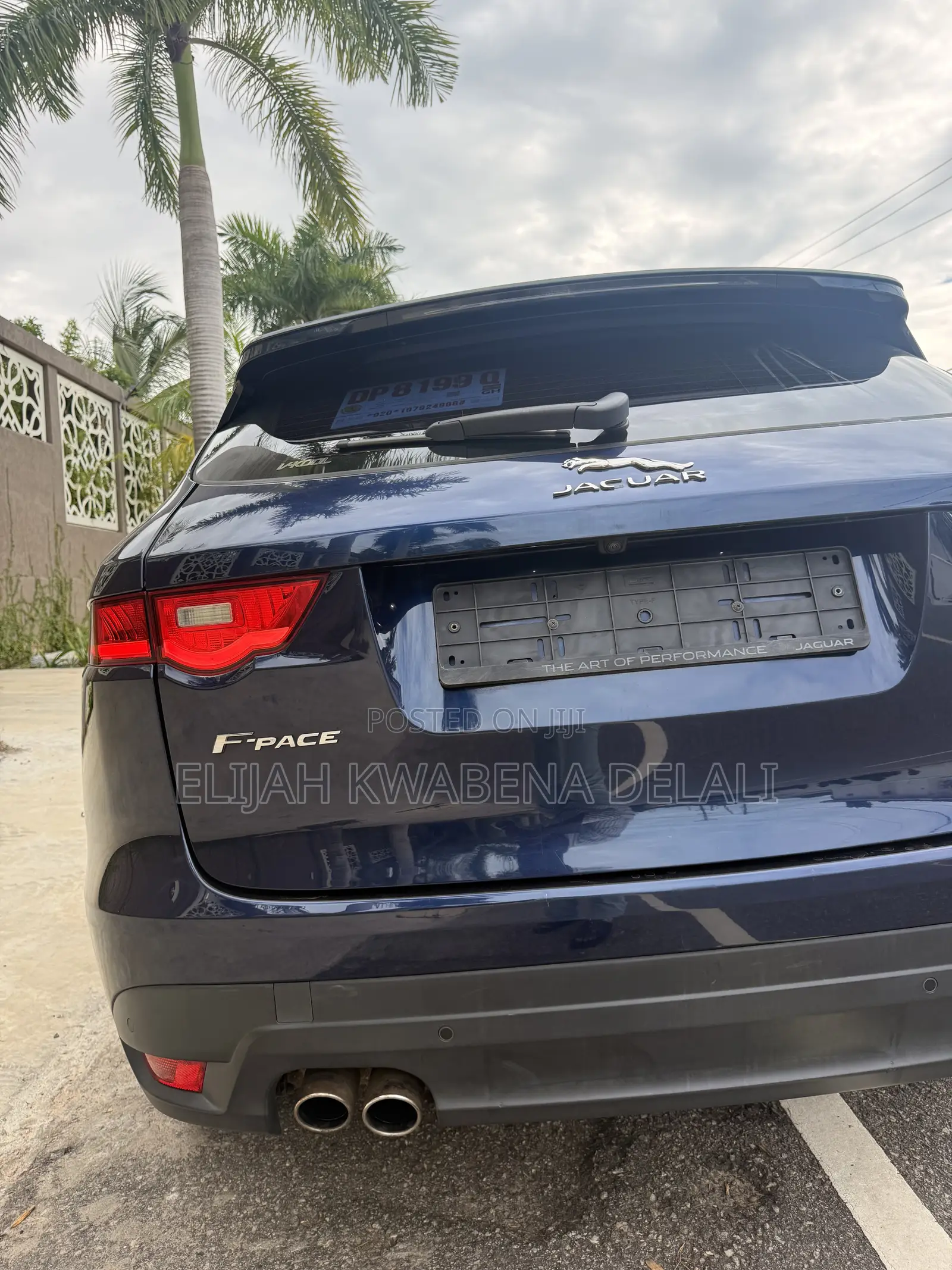 Jaguar F-Pace 20d Prestige AWD 2018 Blue