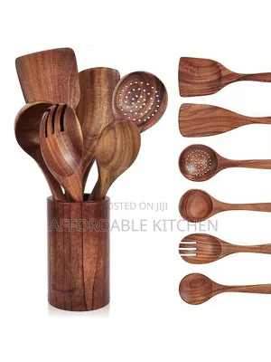 7 Piesces Wooden Spoons