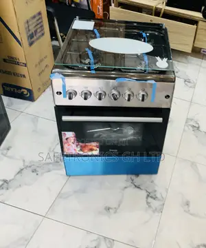 Get Accurate 60/60 New Line Gas Stove Oven 4-Burner Ferre