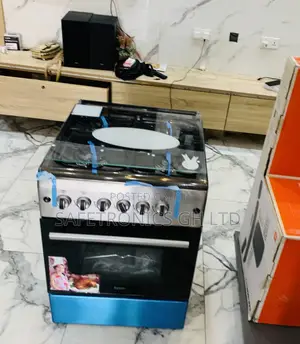 Great Offer on (Grey) 60/60 New Line Gas Stove Oven 4-Burner Ferre