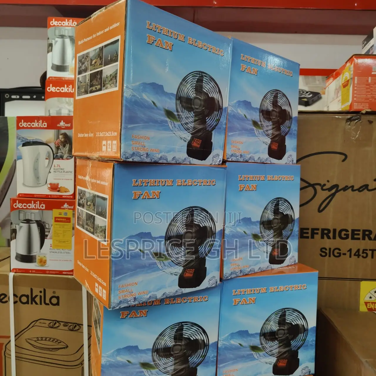 Great Performance Yet Affordable Mini Rechargeable Fan