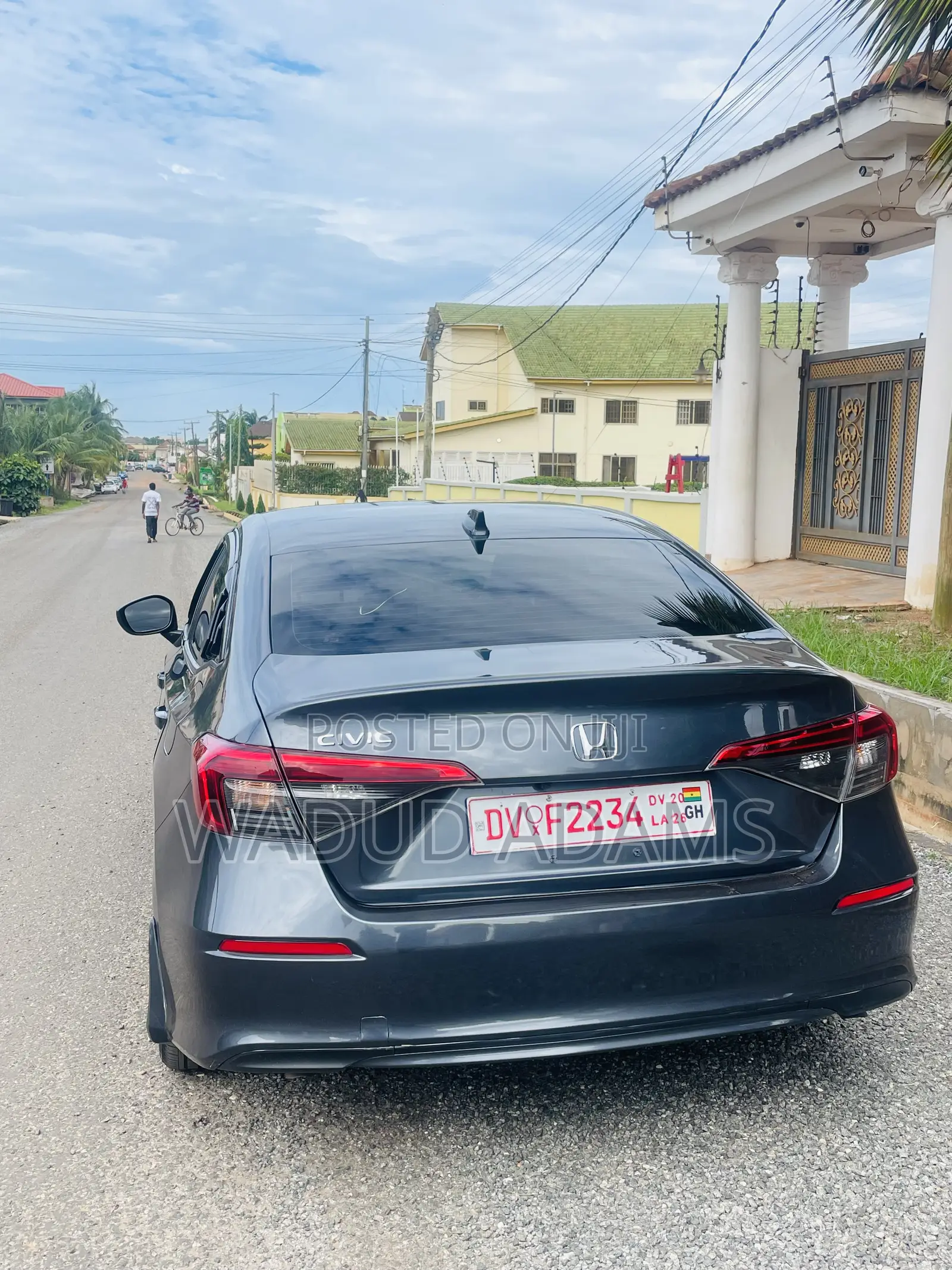Honda Civic EX 2022 Gray