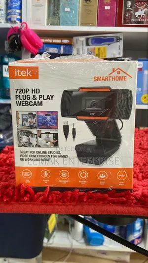 Itek Smart Home 720p Hd Plug Play Webcam.
