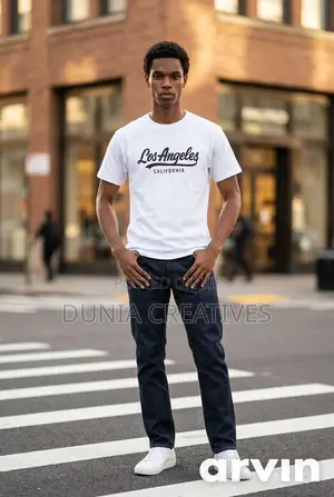 Los Angeles Graphic T-Shirt White | Quality Print | Unisex