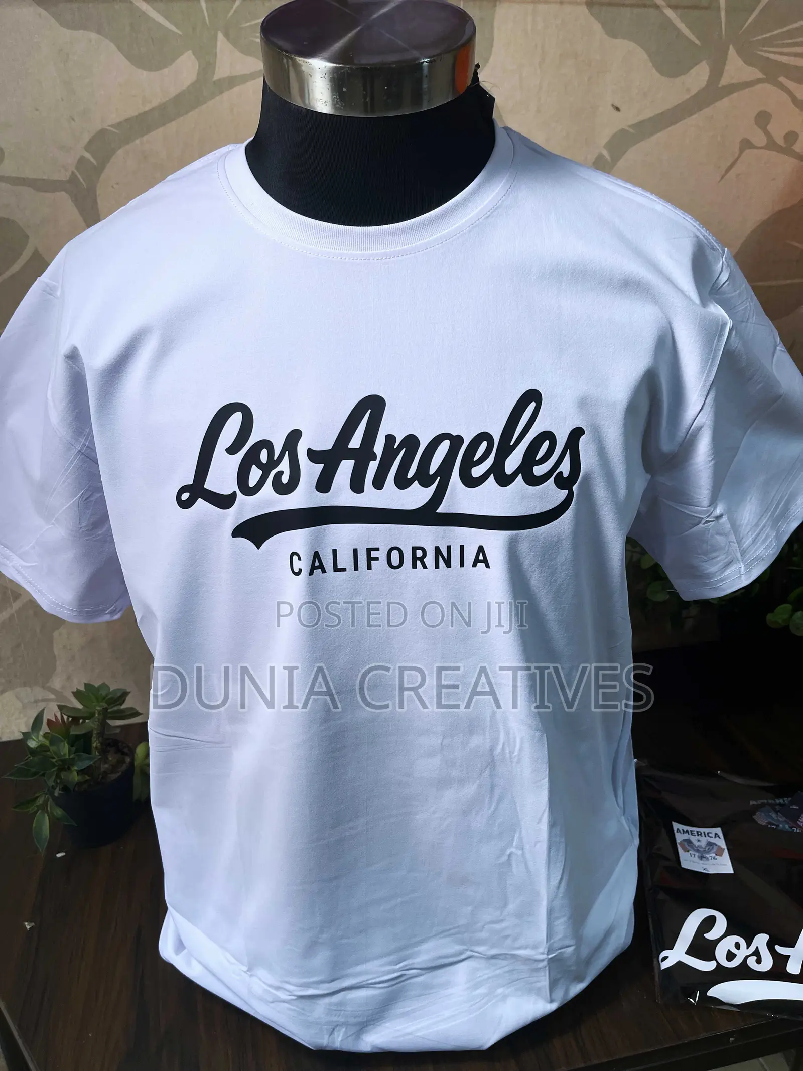 Los Angeles Graphic T-Shirt White | Quality Print | Unisex