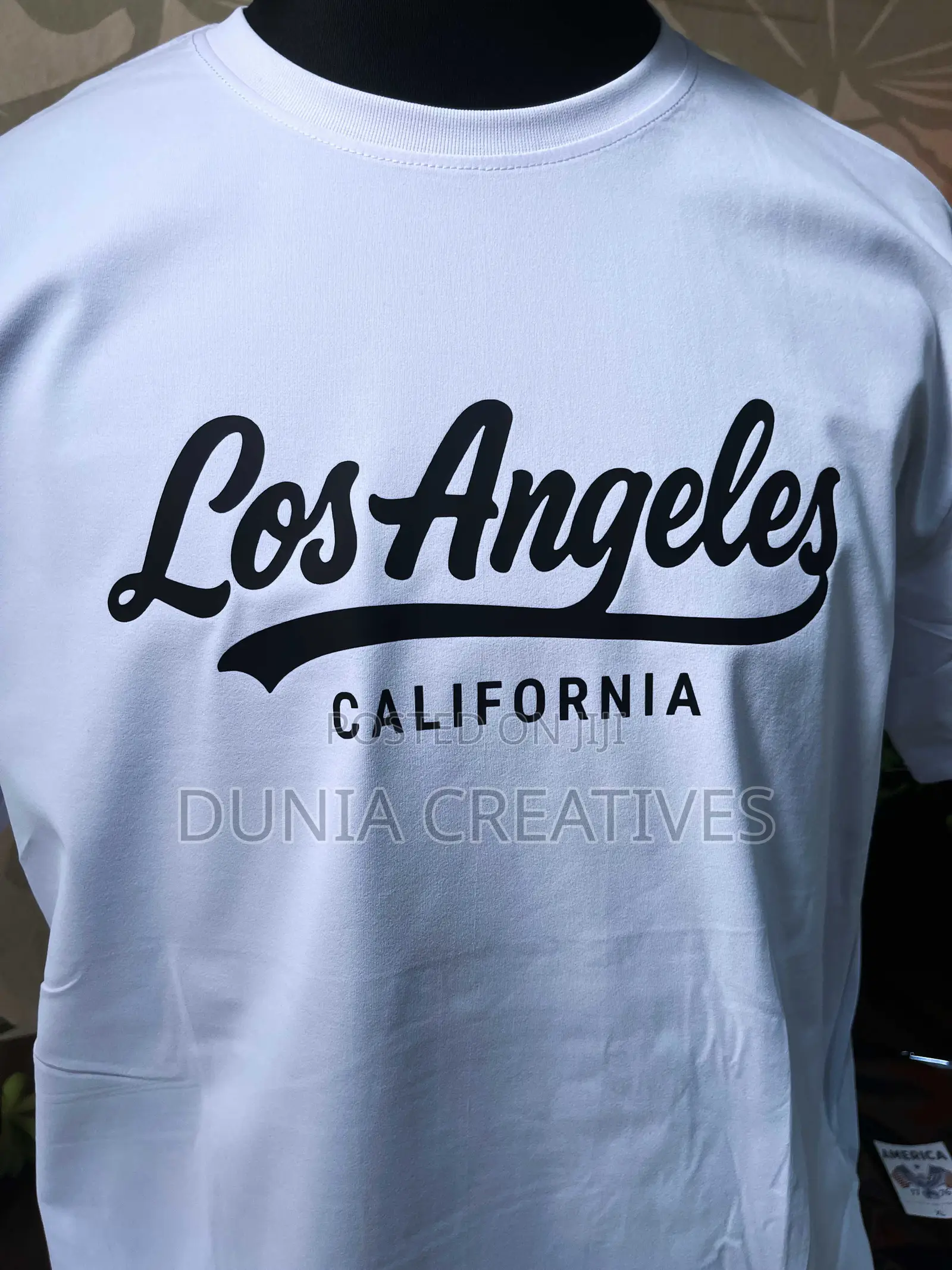 Los Angeles Graphic T-Shirt White | Quality Print | Unisex