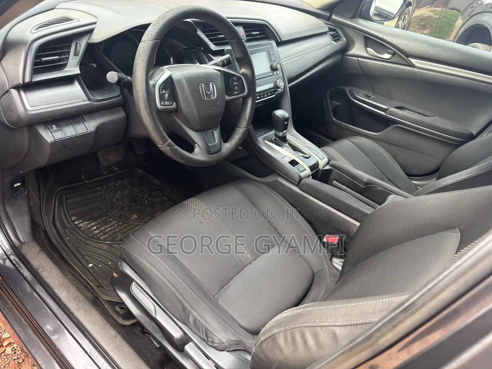 Honda Civic LX 2dr Coupe (2.0L 4cyl) 2017 Gray
