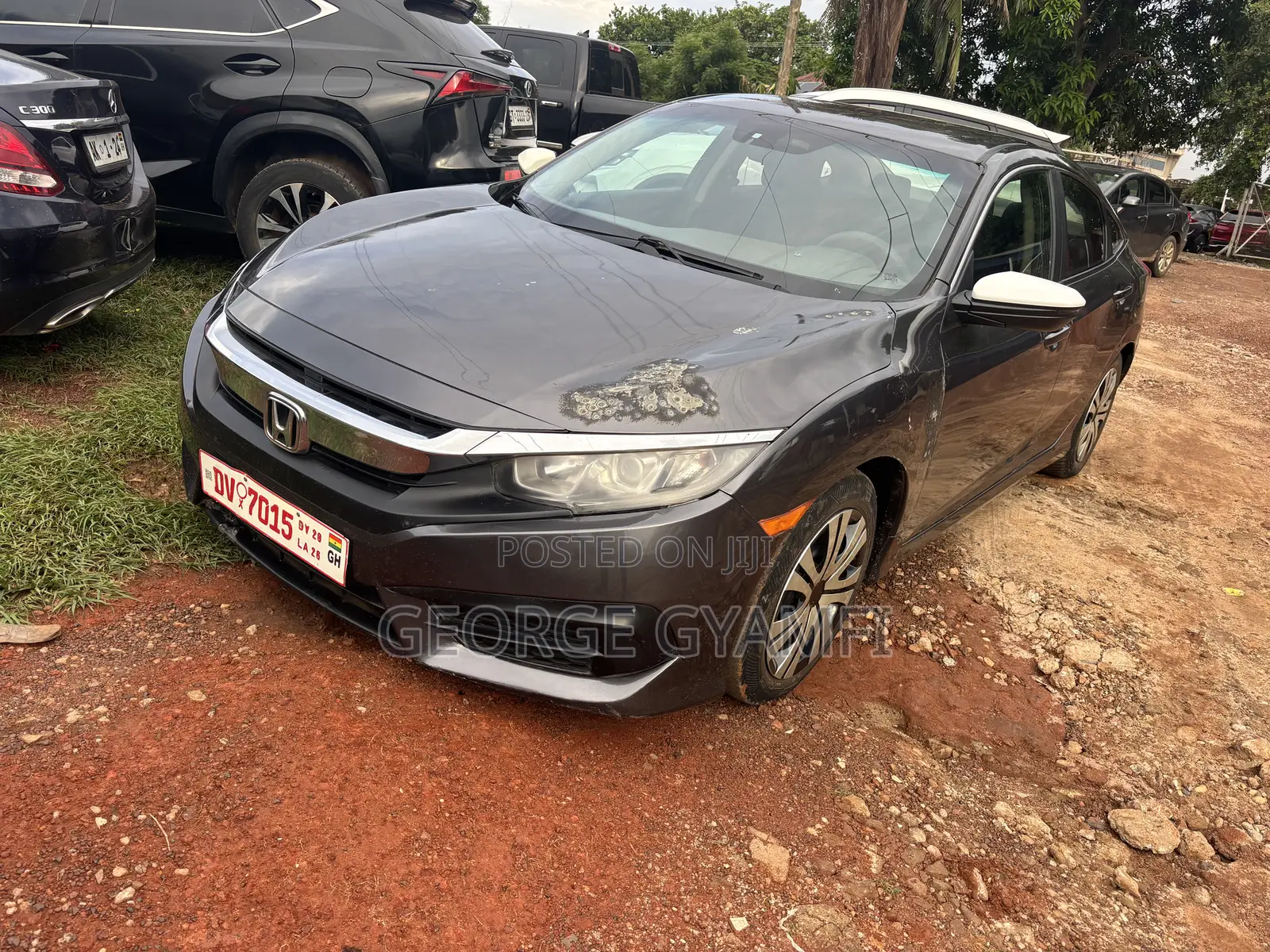 Honda Civic LX 2dr Coupe (2.0L 4cyl) 2017 Gray