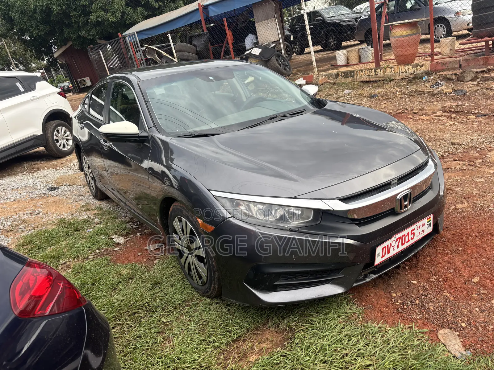 Honda Civic LX 2dr Coupe (2.0L 4cyl) 2017 Gray