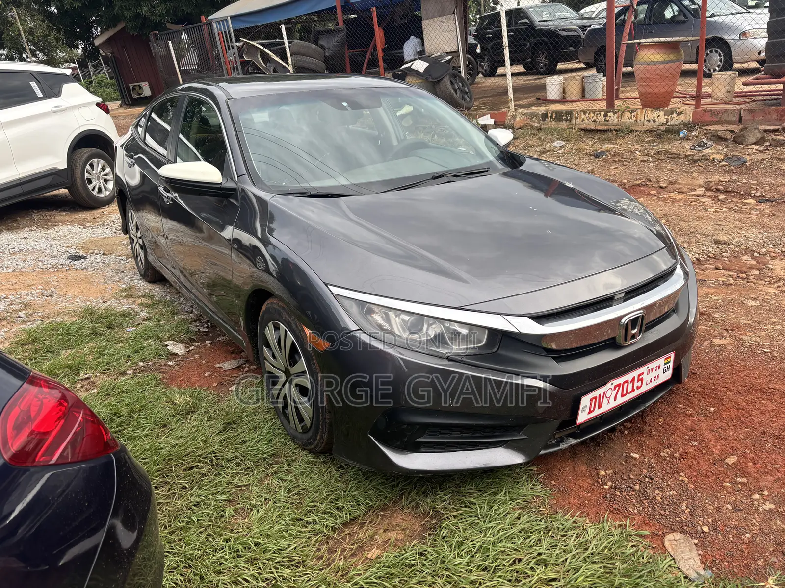 Honda Civic LX 2dr Coupe (2.0L 4cyl) 2017 Gray