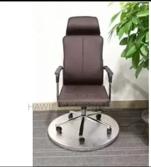 This Brown High-Back Officer Chair