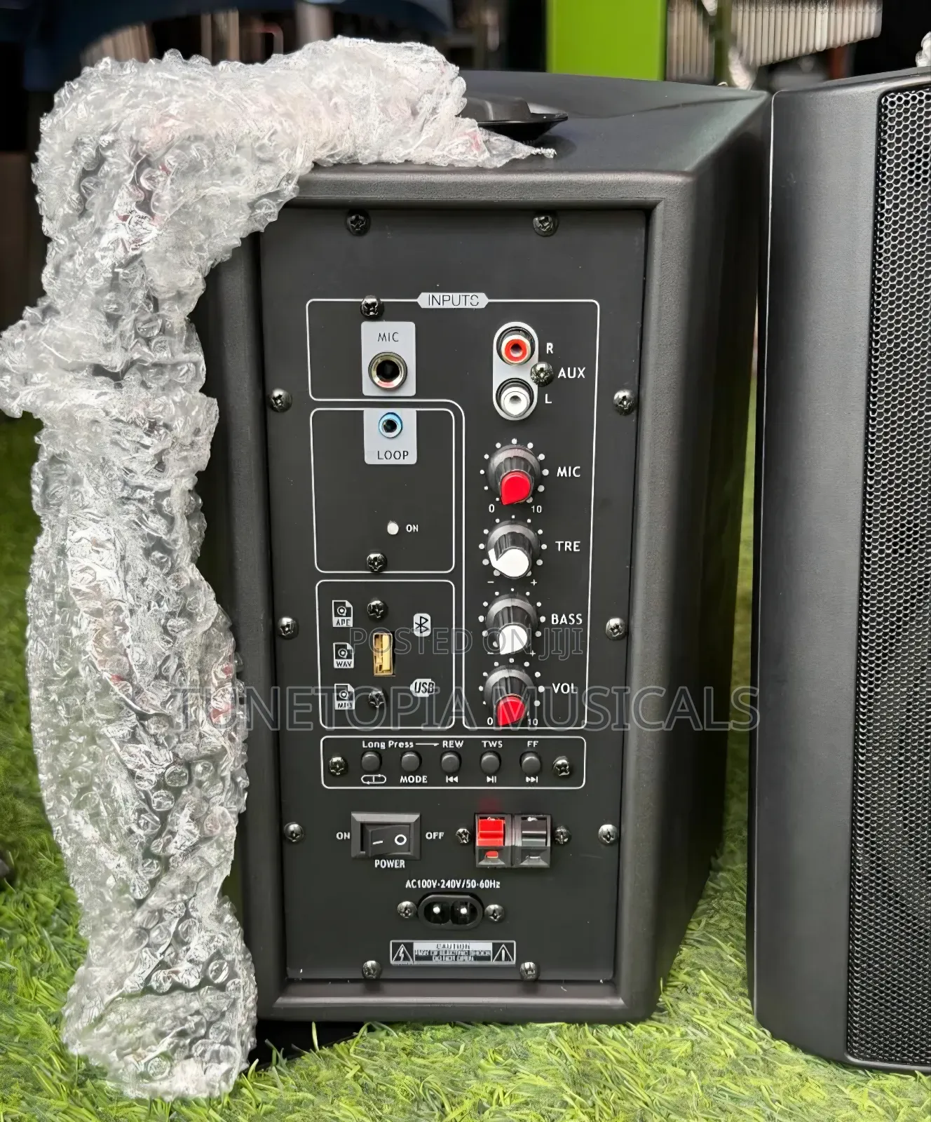 Active Pair of 6inches Wall Mount Speakers With Usb and Bluetooth