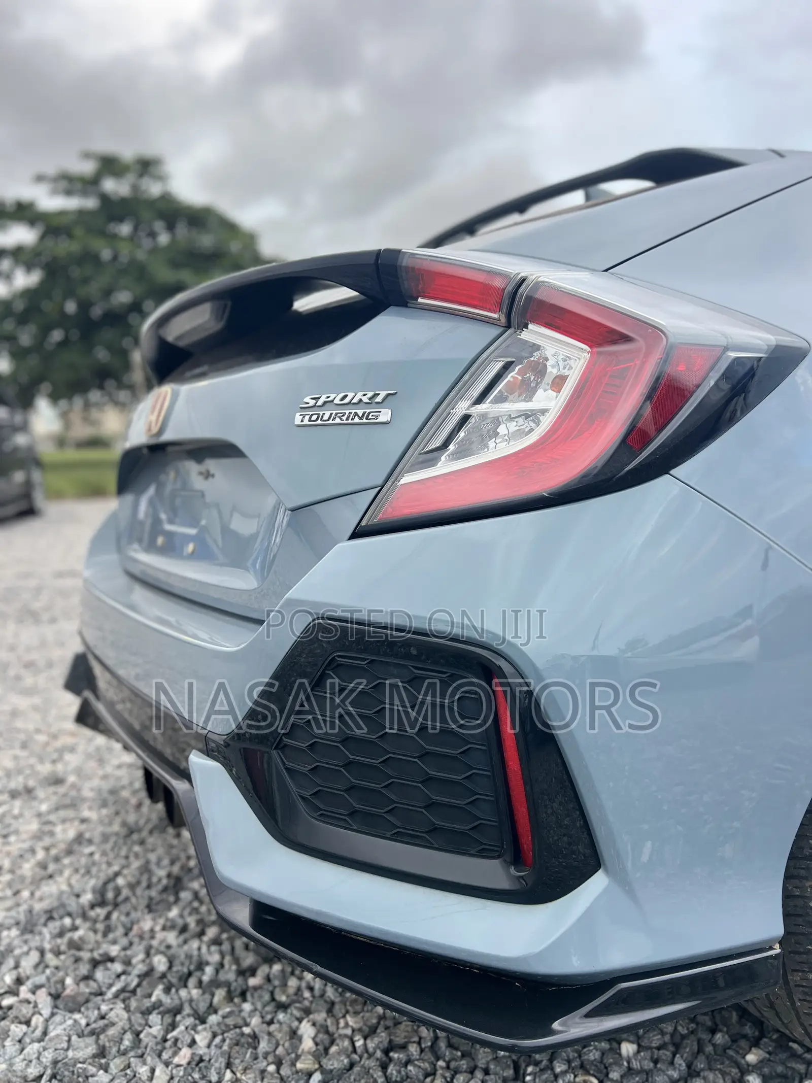 Honda Civic Sport Touring Hatchback 2018 Gray