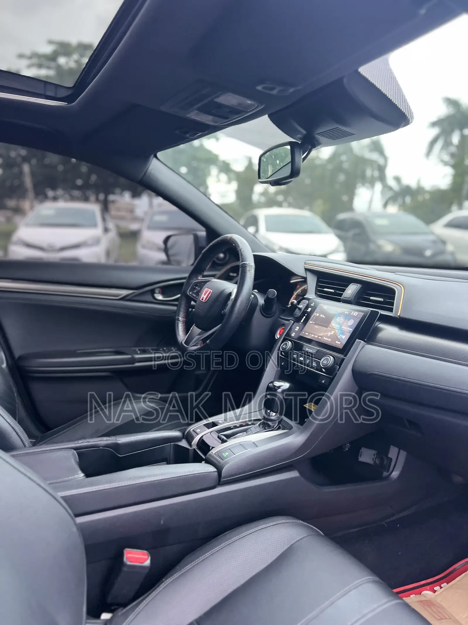 Honda Civic Sport Touring Hatchback 2018 Gray