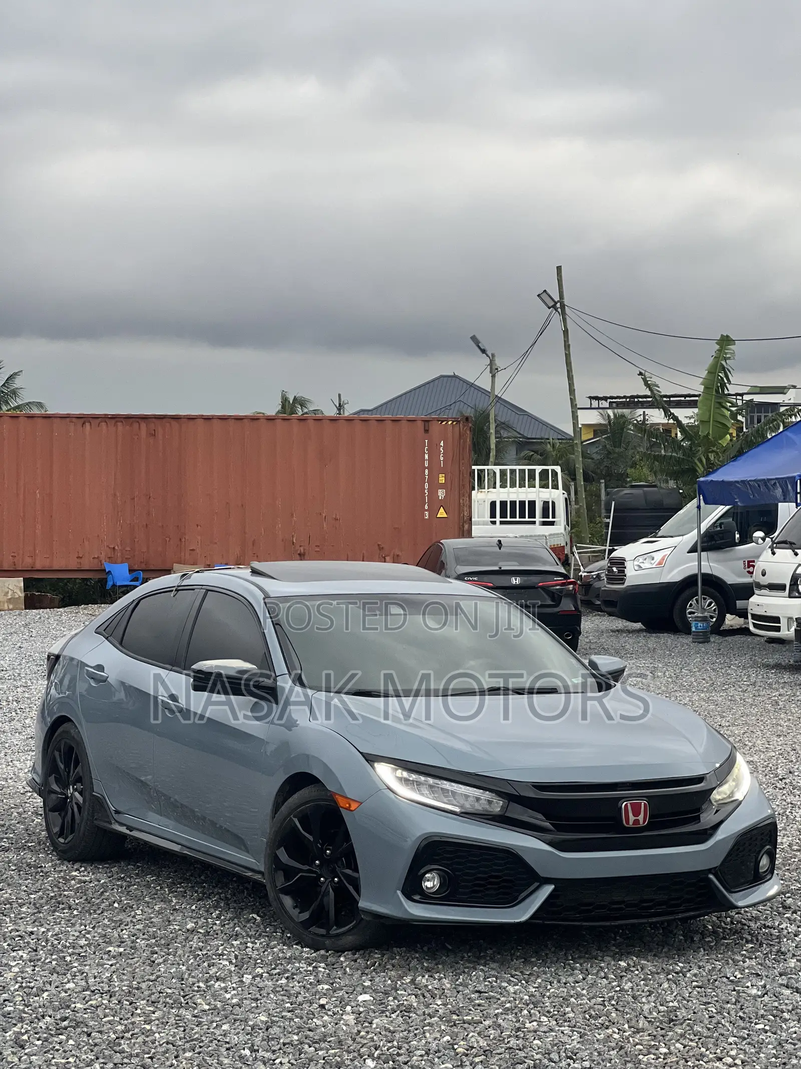 Honda Civic Sport Touring Hatchback 2018 Gray