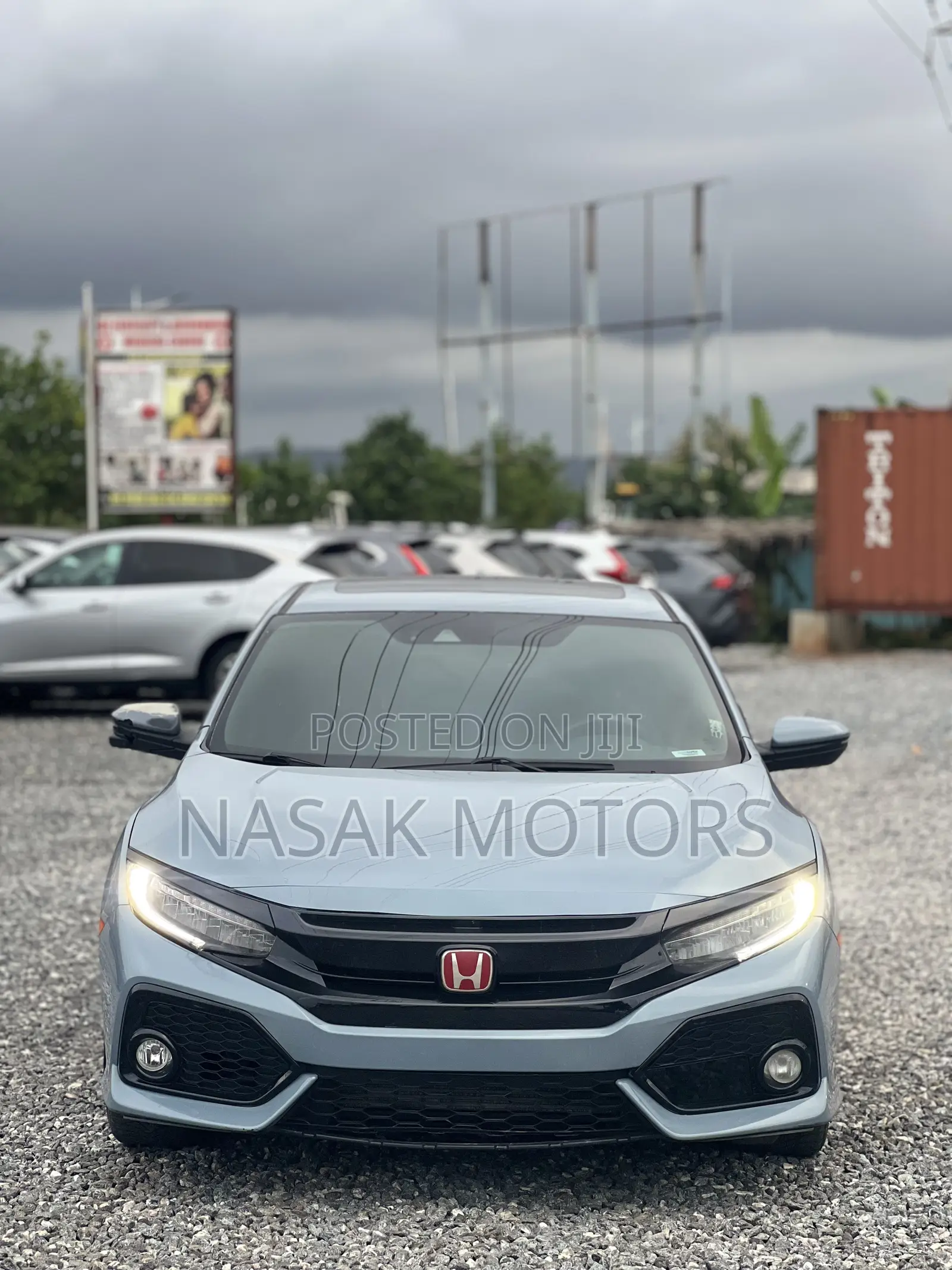 Honda Civic Sport Touring Hatchback 2018 Gray