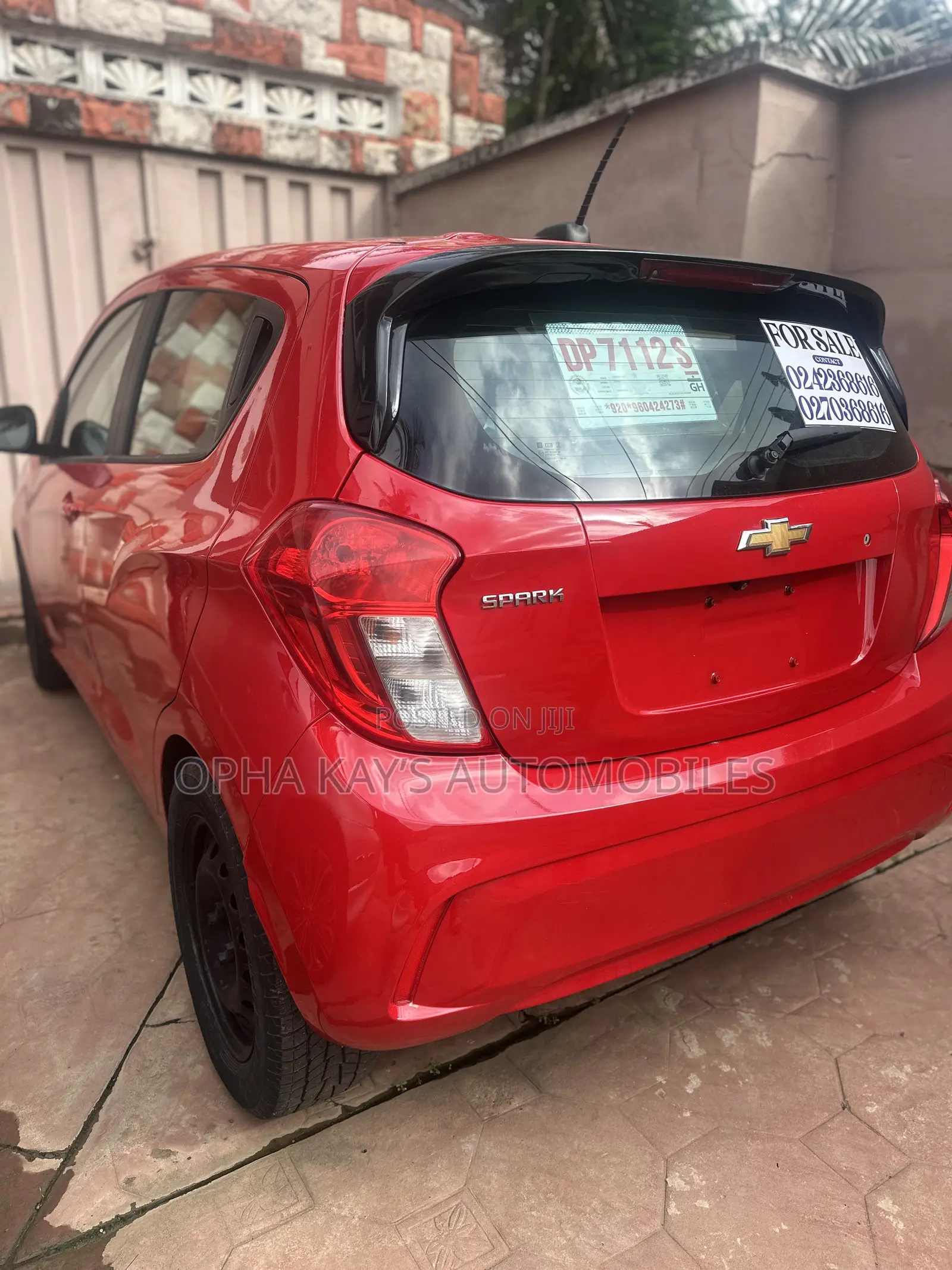 Chevrolet Spark LT w/1LT CVT 2017 Red