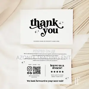 Thank You Cards for Businesses
