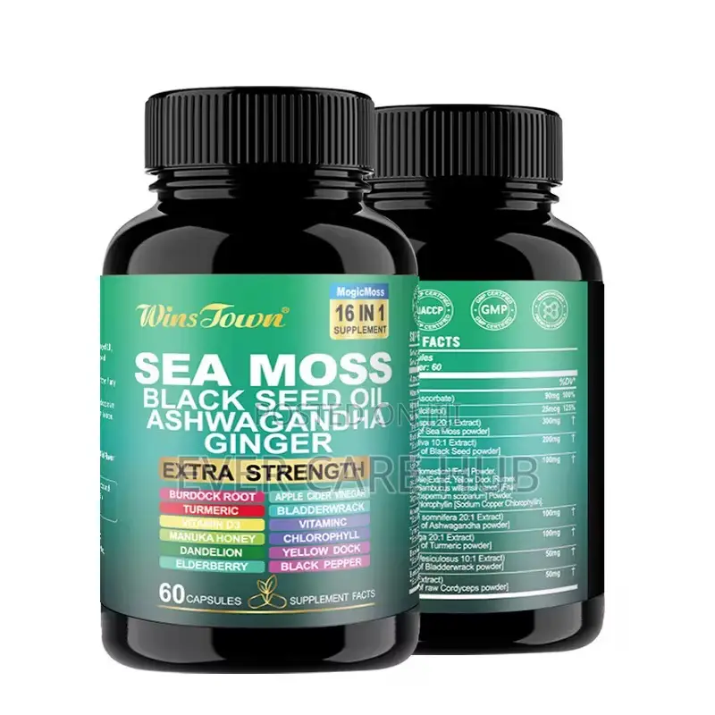 Sea Moss Black Seed Oil Capsules