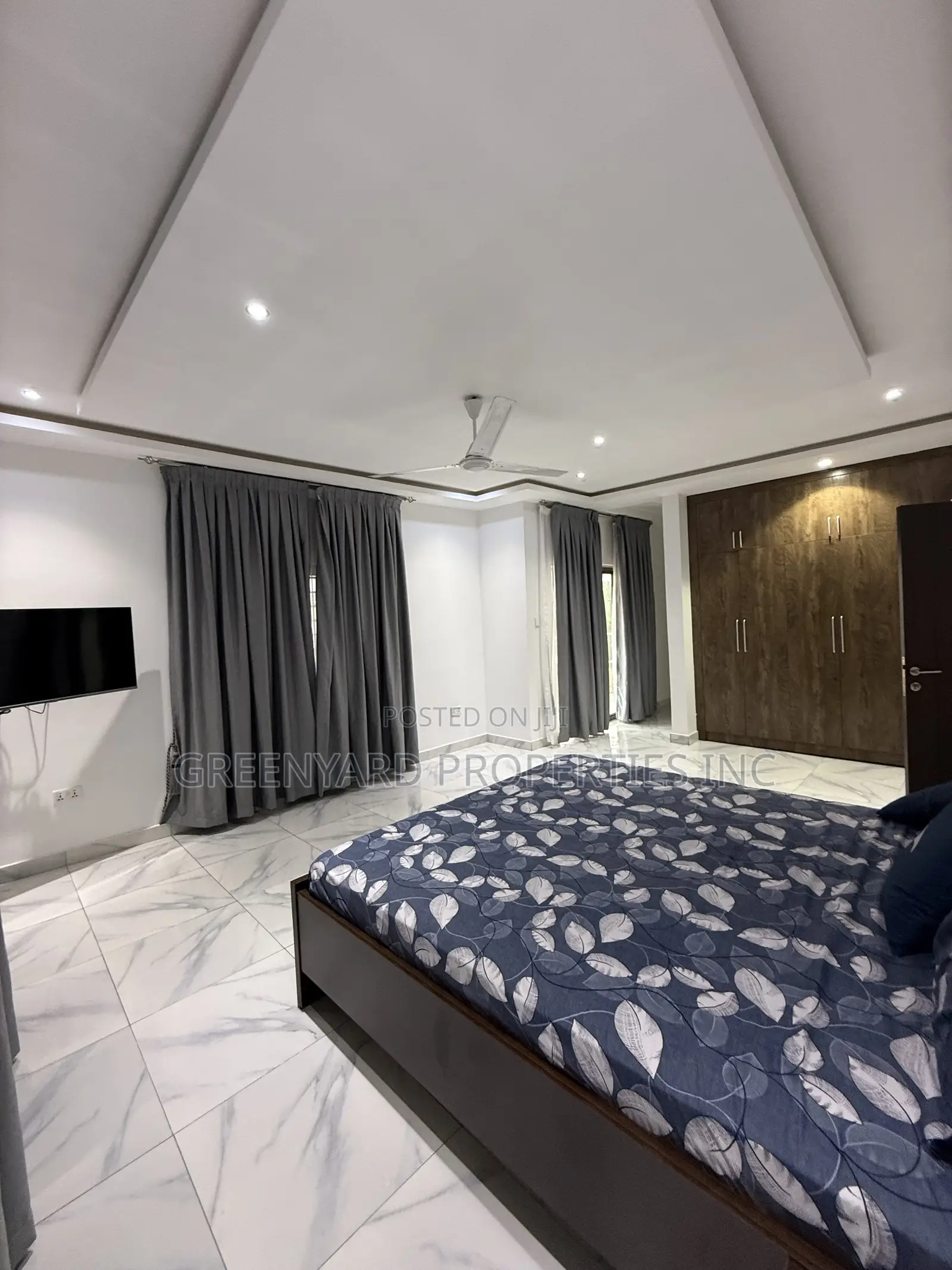 Furnished 4bdrm House in American House, East Legon for rent