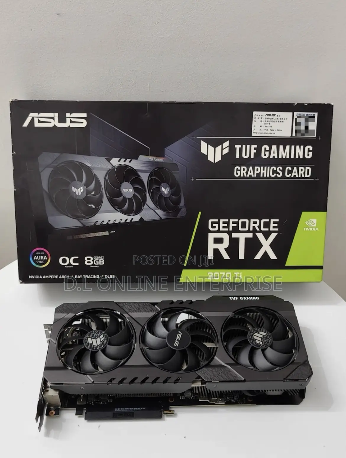 Asus Tuf Gaming Geforce RTX 3070 Oc 8gb Gddr6 Graphics Card