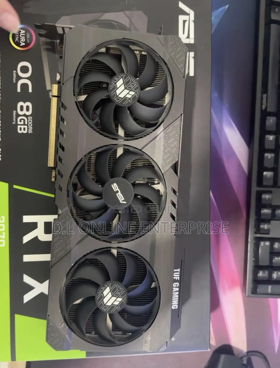 Asus Tuf Gaming Geforce RTX 3070 Oc 8gb Gddr6 Graphics Card