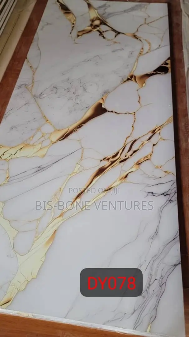 Uv Marble Sheet(9.5ft X 4ft)-3mm(Free Delivery 5pcs Above)